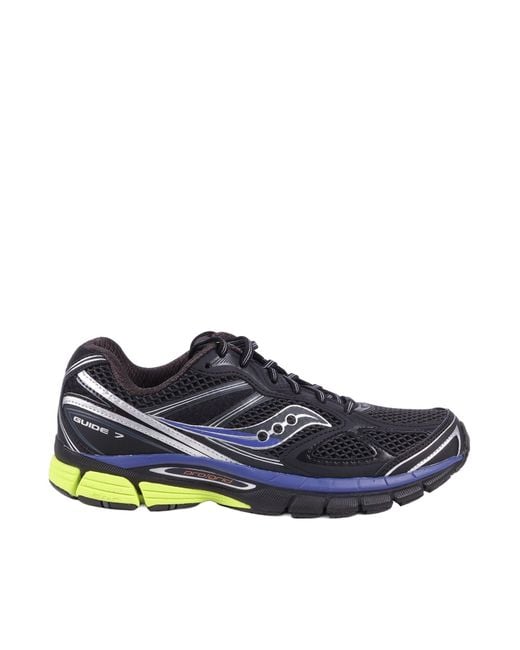 Saucony Black Progrid Guide 7 Schwarz/Mehrfarbig