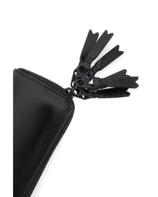 Comme des Garçons Comme des Garcons Brieftasche Mini Multi -Zip -Brieftasche mit in Black für Herren