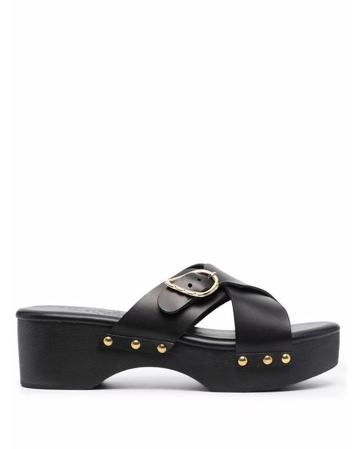 Ancient Greek Sandals Black Sandals