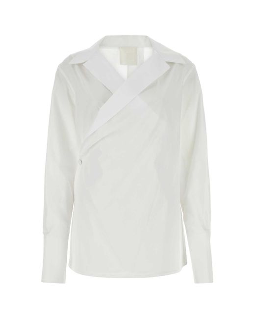 Givenchy White Poplin Shirt