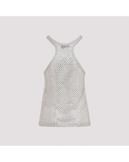 Tom Ford Gray Lurex Knit Top