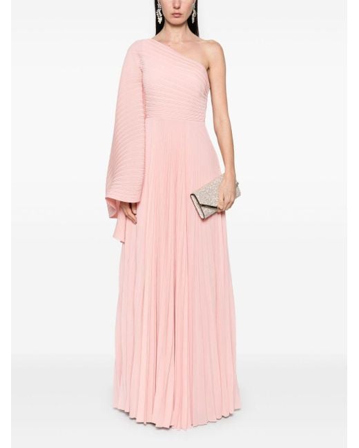 Solace London Pink Maci Maxikleid