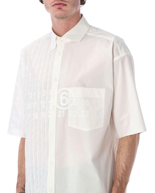 MM6 by Maison Margiela White T Shirts And Polos for men