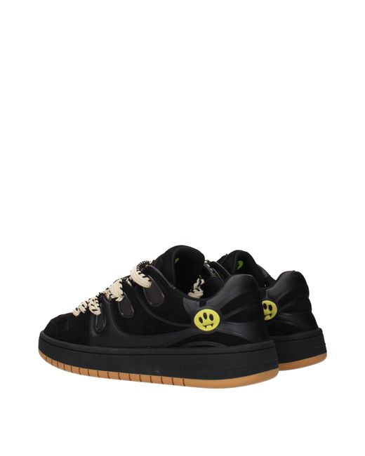 Barrow Black Sneakers Skate Suede