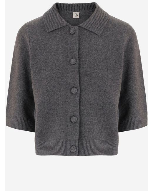 THE GARMENT Het Kledingstuk Kasjmierwollen Vest in het Gray