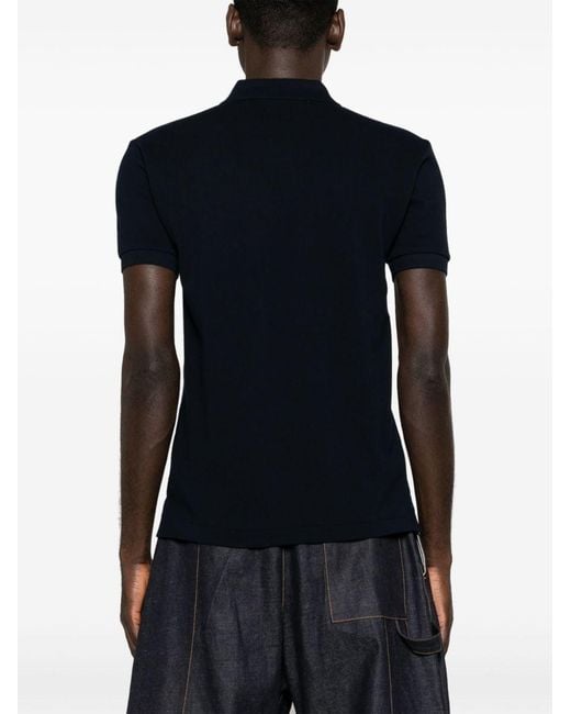 Comme des Garçons Black Comme Des Garcons Logo Cotton Polo Shirt