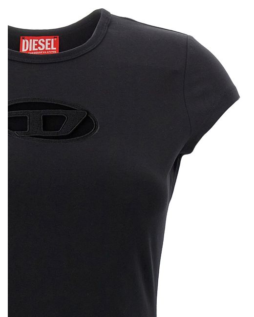 D Vestido Angiel DIESEL de color Black