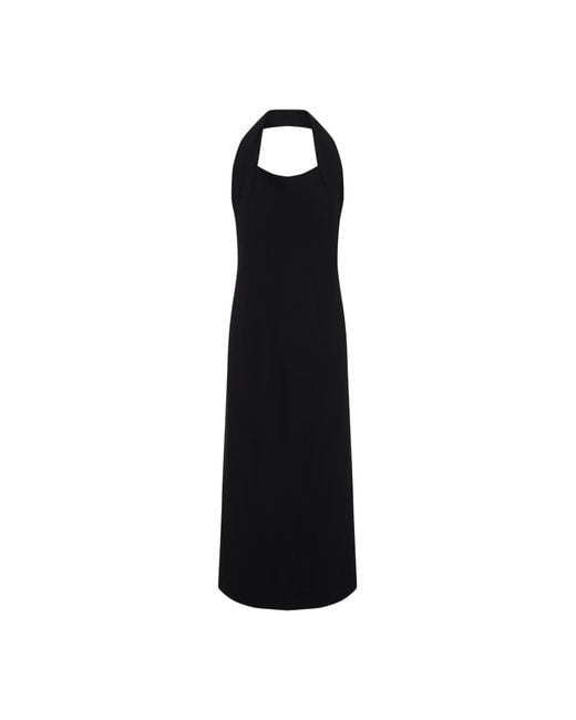 Carven Black Dr201 Long Dress