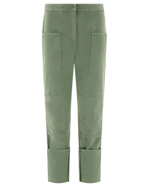 Max Mara "facella" Jeans in het Green