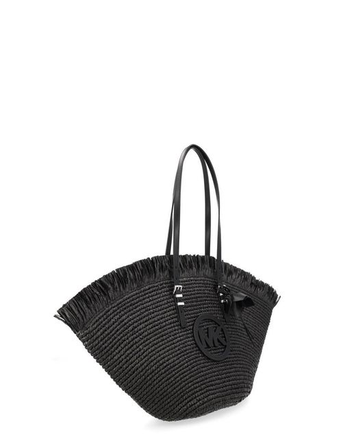 MICHAEL Michael Kors Black Tote Bag Lg Fan