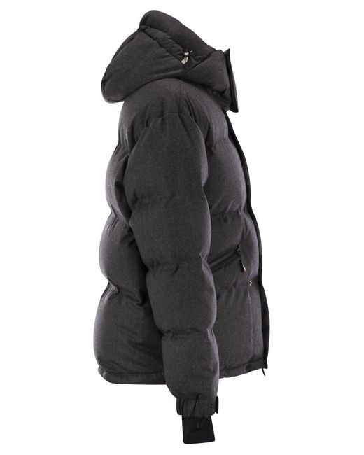 Moncler Krun Ski mit Kapo in Black für Herren