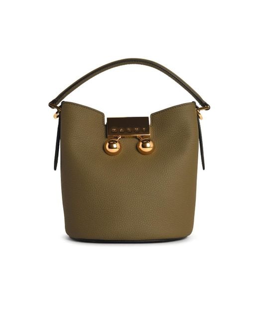 Borsa 'Trunkaroo' di Marni in Green