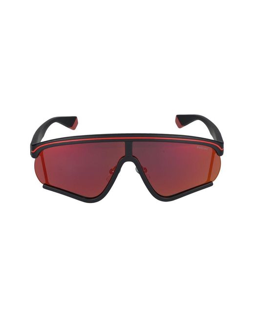 Polaroid Pink Sonnenbrille PLD MSGM 2/G 8 LZ Schwarz Orange/4/150