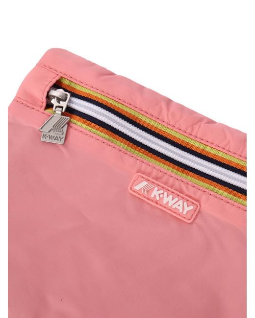 K-Way Pink Nimes Beauty Case Is The Name Of The Game