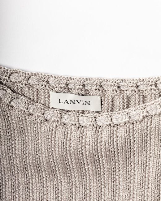 Lanvin Top Grijs in het Gray