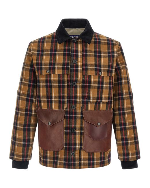 Junya Watanabe Filson X Patchworkjack in het Brown voor heren