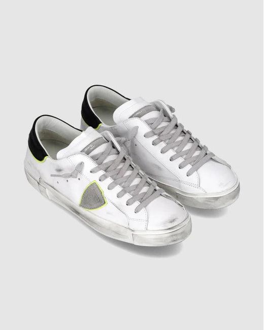 Philippe Model Metallic Sneakers for men