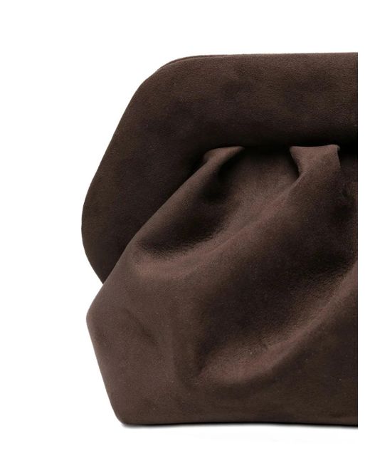 THEMOIRÈ Black Pleated Clutch