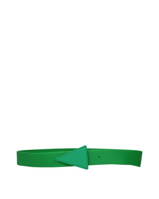 Bottega Veneta Green Belt Rubber