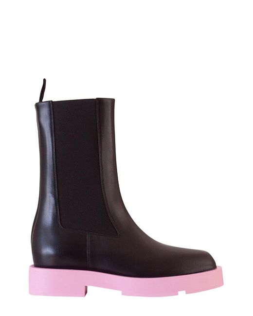 Givenchy Black Farbblockstiefel