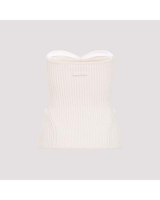 Jean Paul Gaultier White Top