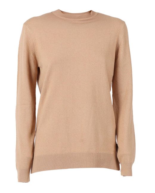 Barbour Sweater Met Elleboogpatch in het Natural