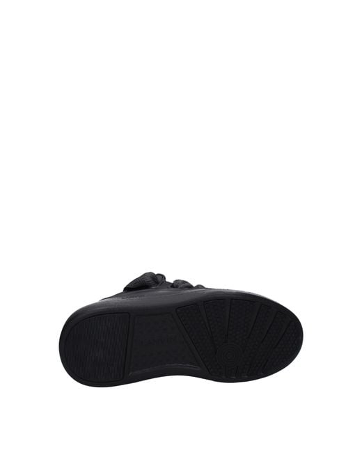 Lanvin Sneakers Men Rubber Black/antracite voor heren