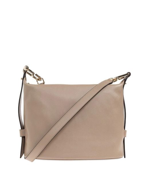 Furla Gray Nuvola M Hobo