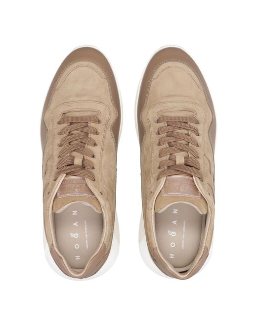 Hogan Brown Sneakers for men