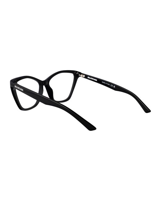 Balenciaga Black Transparent Acetate Glasses