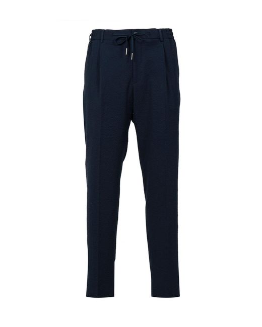 Tagliatore Broek Blauw in het Blue voor heren
