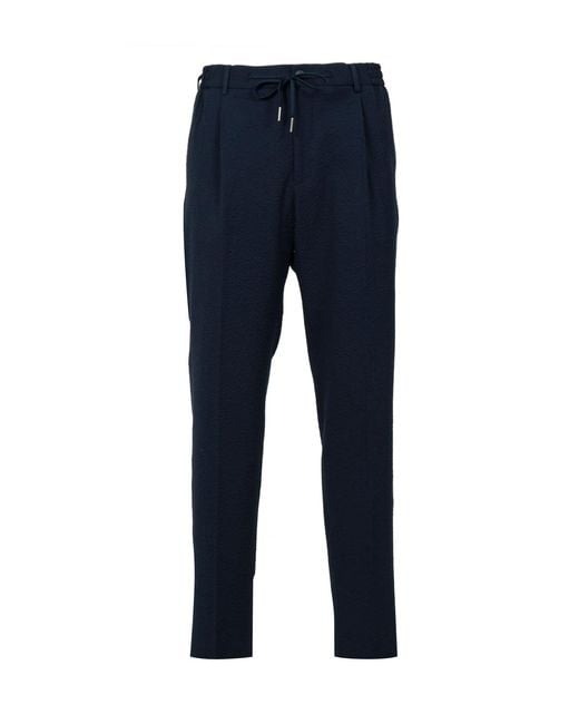 Tagliatore Broek Blauw in het Blue voor heren