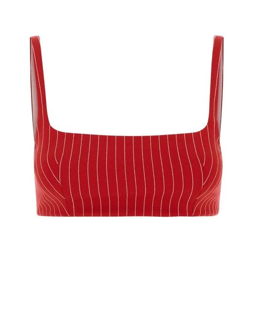 Orian Red Top The Bralette