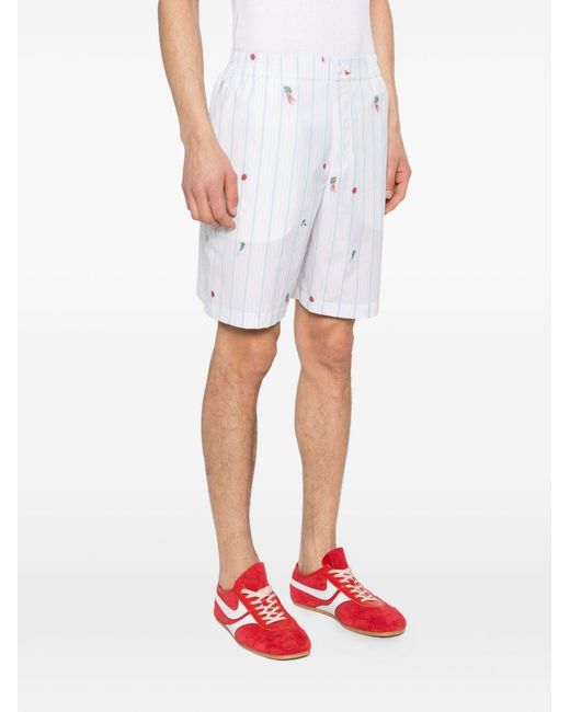 Jacquemus White Le Short Calecon