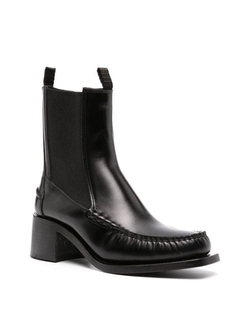 Hereu Black Alda Heeled