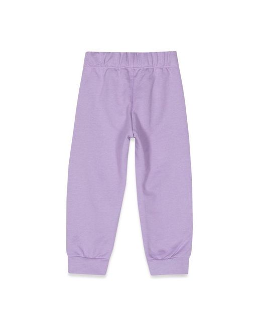 Versace Purple Sweatpant Logo