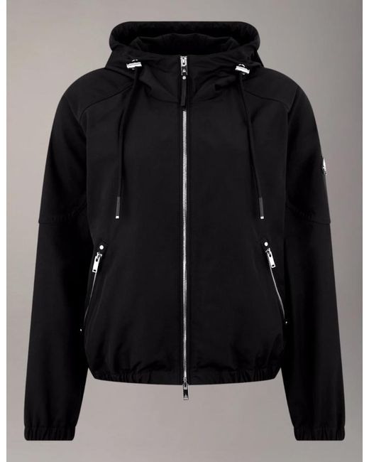 Moose Knuckles Black Elevate Hooded Jacket