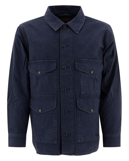 Filson Field Cruiser (Reverse Sateen) in Blue für Herren