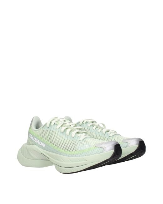 Maison Margiela Green Sneakers Salomon Mm6 Fabric/Canary