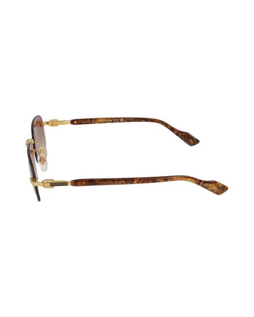 Gafas de sol GG1221 S 004 Oro amarillo rojo /16/140 Gucci de hombre de color Multicolor