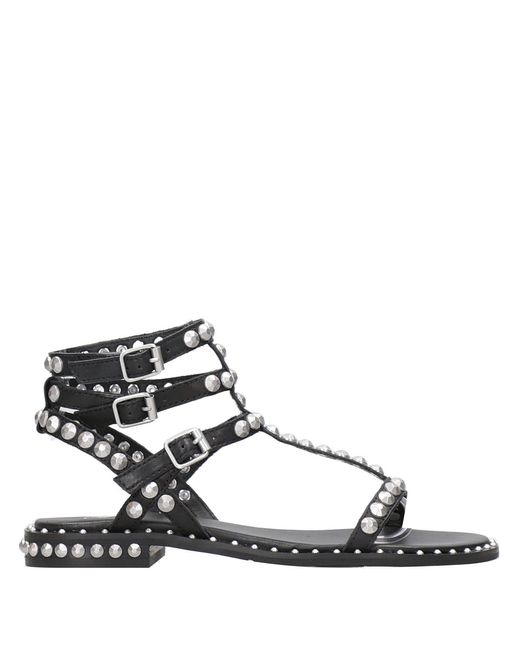 Sandales Noir+Argent Ash en coloris Multicolor