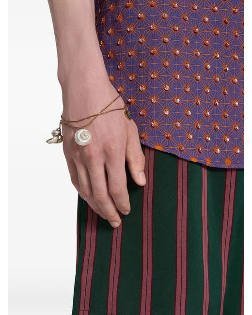 Dries Van Noten Metallic Bracel.M261 1516 Q.077 Brac. Brass