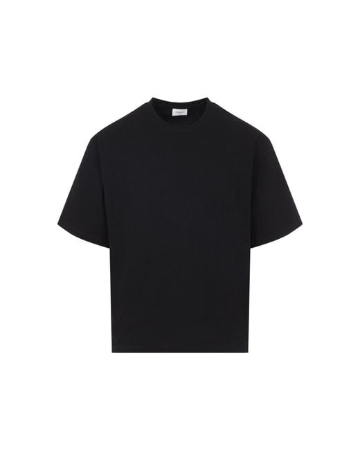 Saint Laurent Black Cotton T Shirt