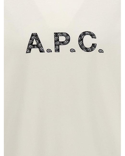 A.P.C. 'timothy' Sweatshirt in het White voor heren