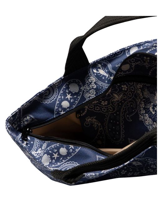 Herve Chapelier Blue Bandana Handbags