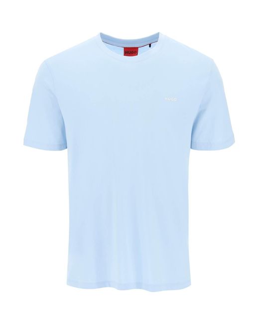 Dero Logo T-shirt avec HUGO pour homme en coloris Blue