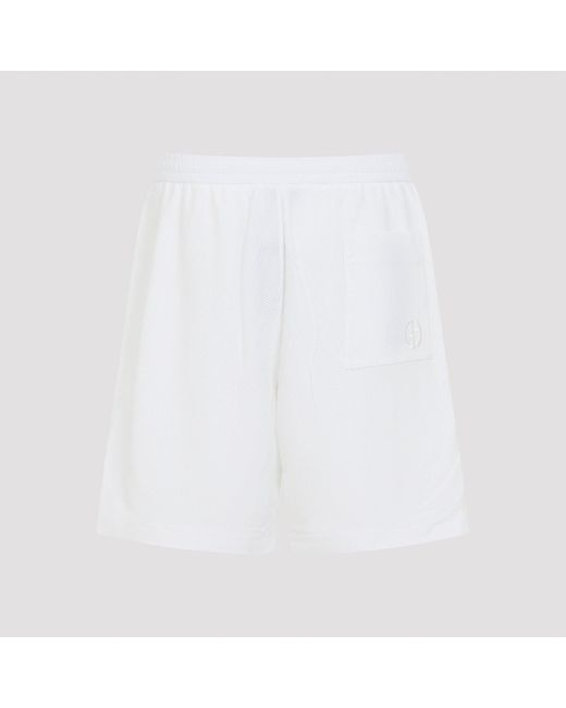 Giorgio Armani Bermudashort in het White voor heren