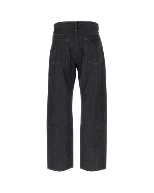 Jil Sander Black Denim Jeans for men