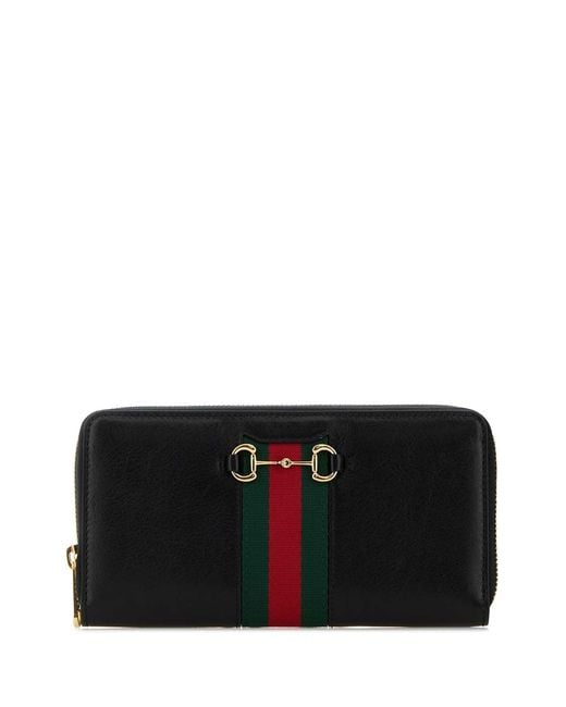 Gucci Black Leather Wallet
