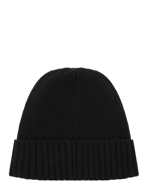 Barbour Black Carlton Wool Cap for men